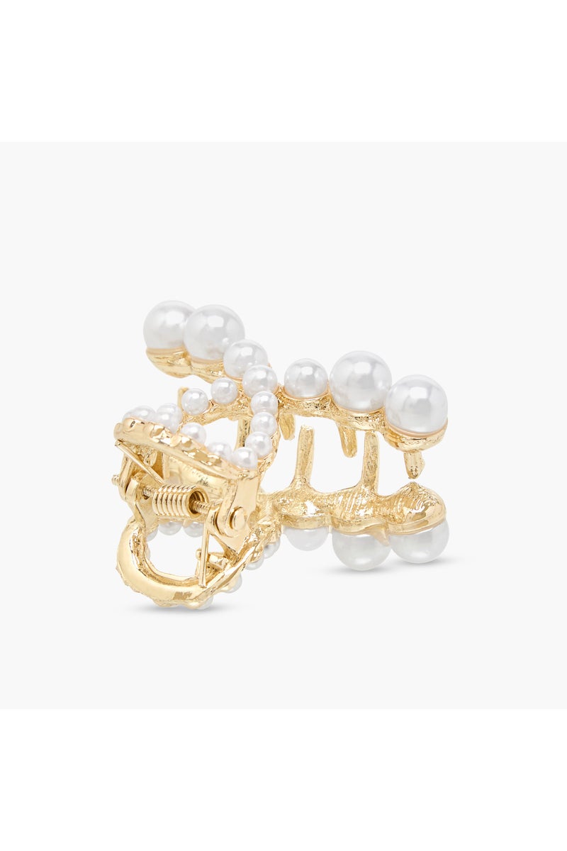 LIFESTYLE Metal Embellished Hair Clamp - Image 2